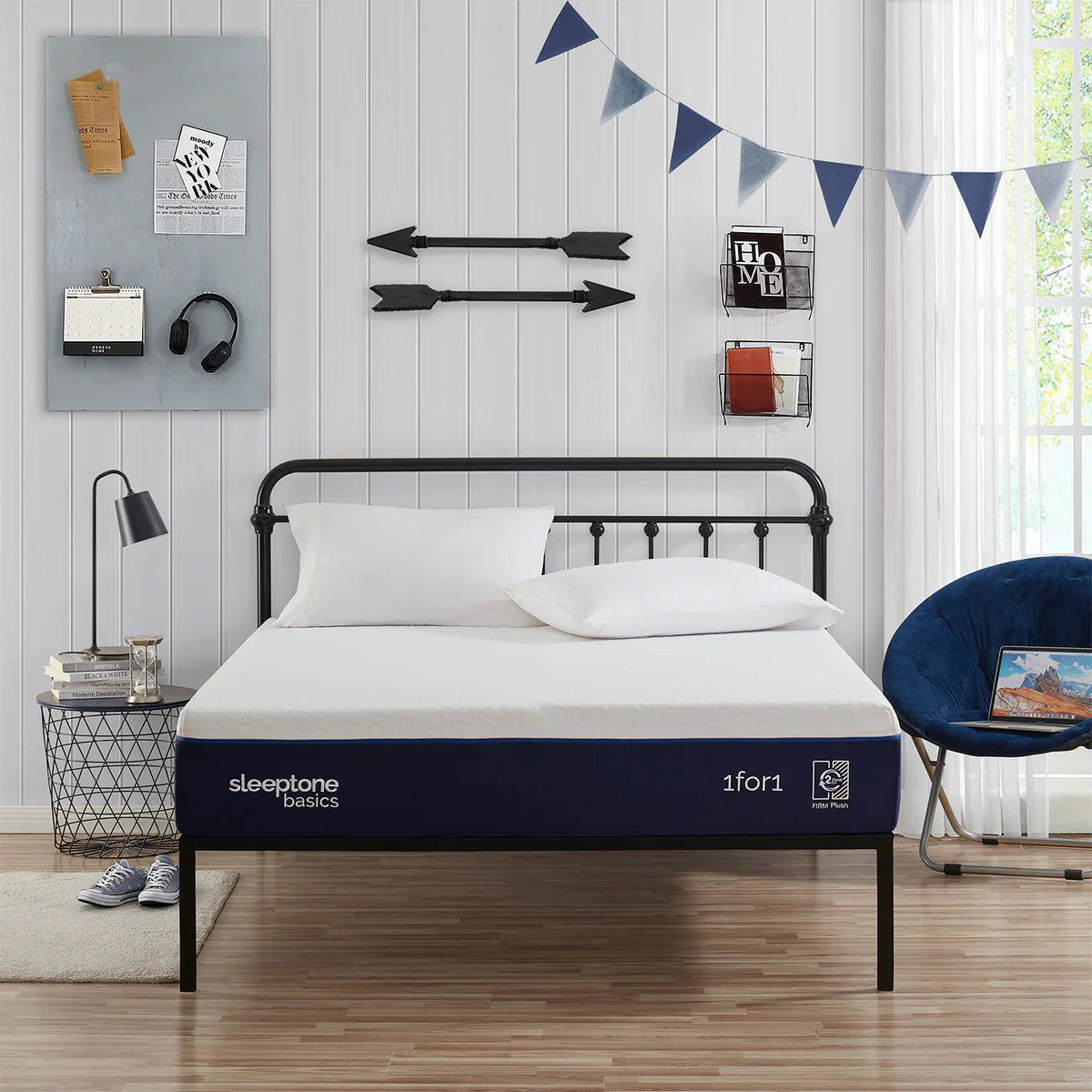 10.5-Inch Selectable Comfort Memory Foam Mattress