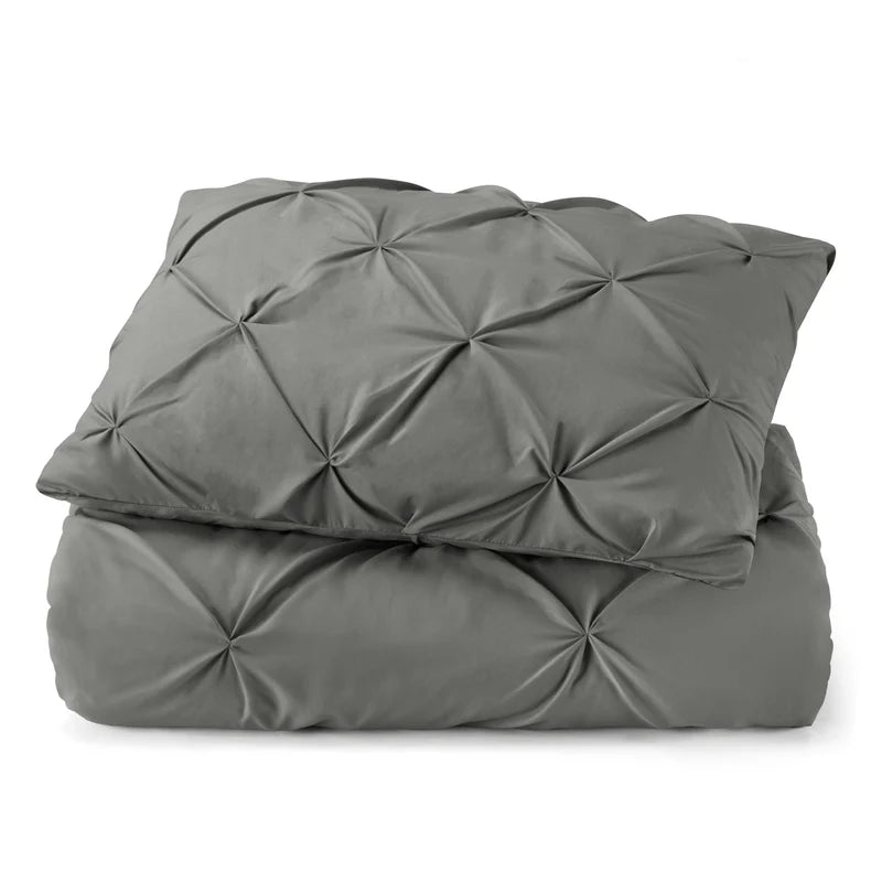 Tranquility® Pinch Pleat Comforter with Matching Pillow Shams
