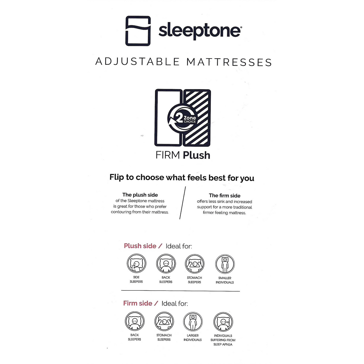 12-Inch Selectable Comfort Hybrid Spring Mattress