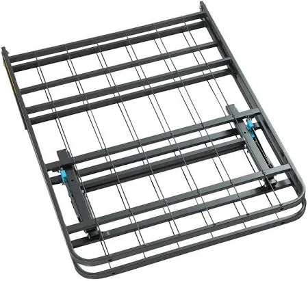 Foldable Metal Platform Storage Bed Frame