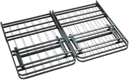 Foldable Metal Platform Storage Bed Frame