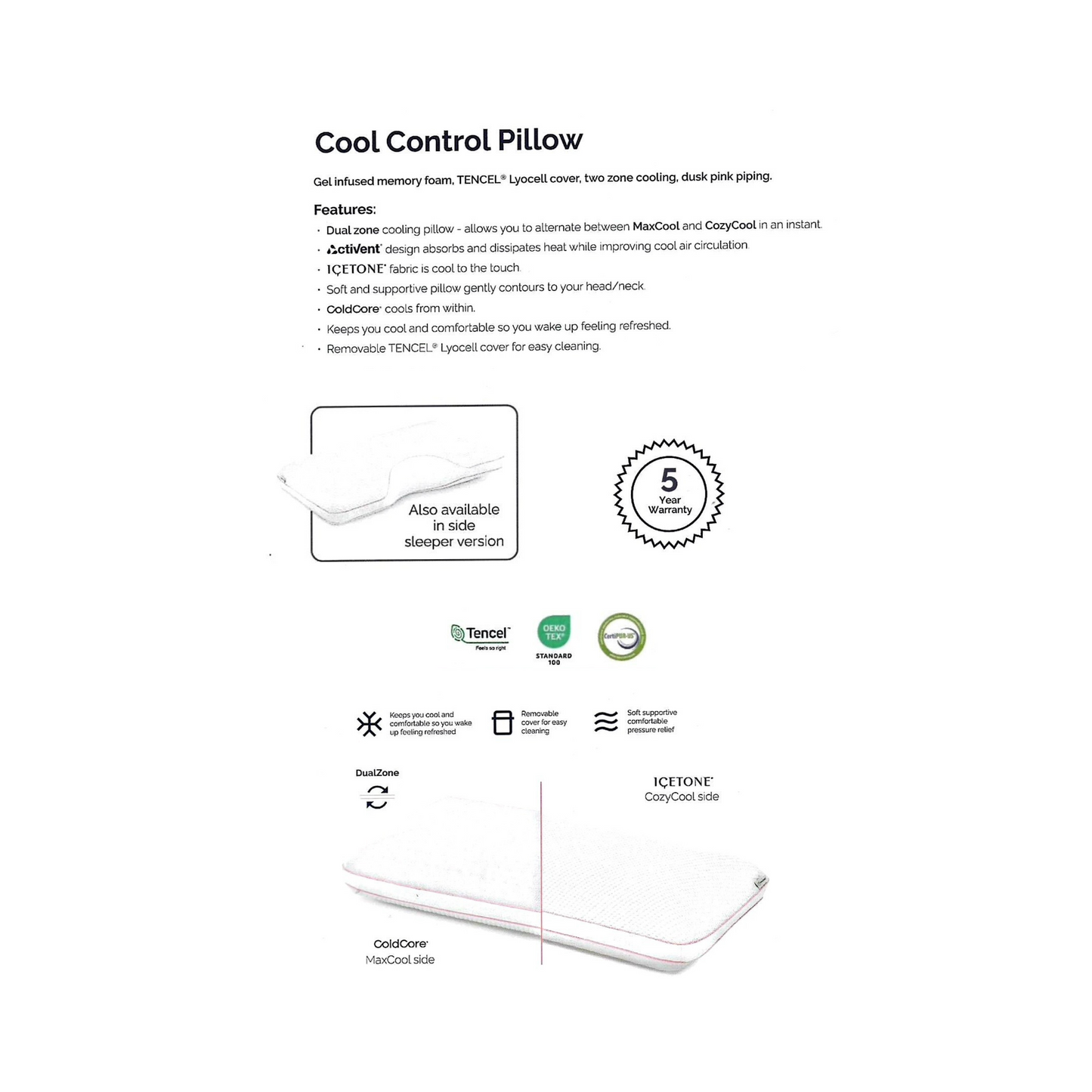 Cool Control Pillow