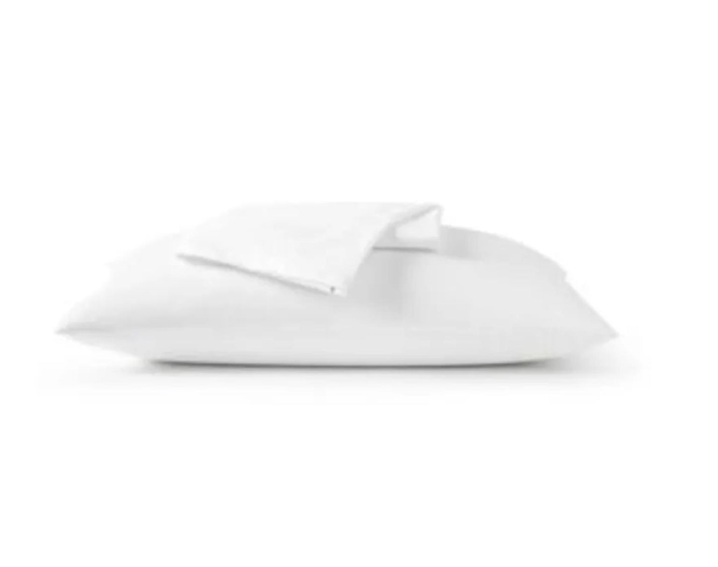 Waterproof Brushed Microfiber Pillow Protectors (2-Pack)
