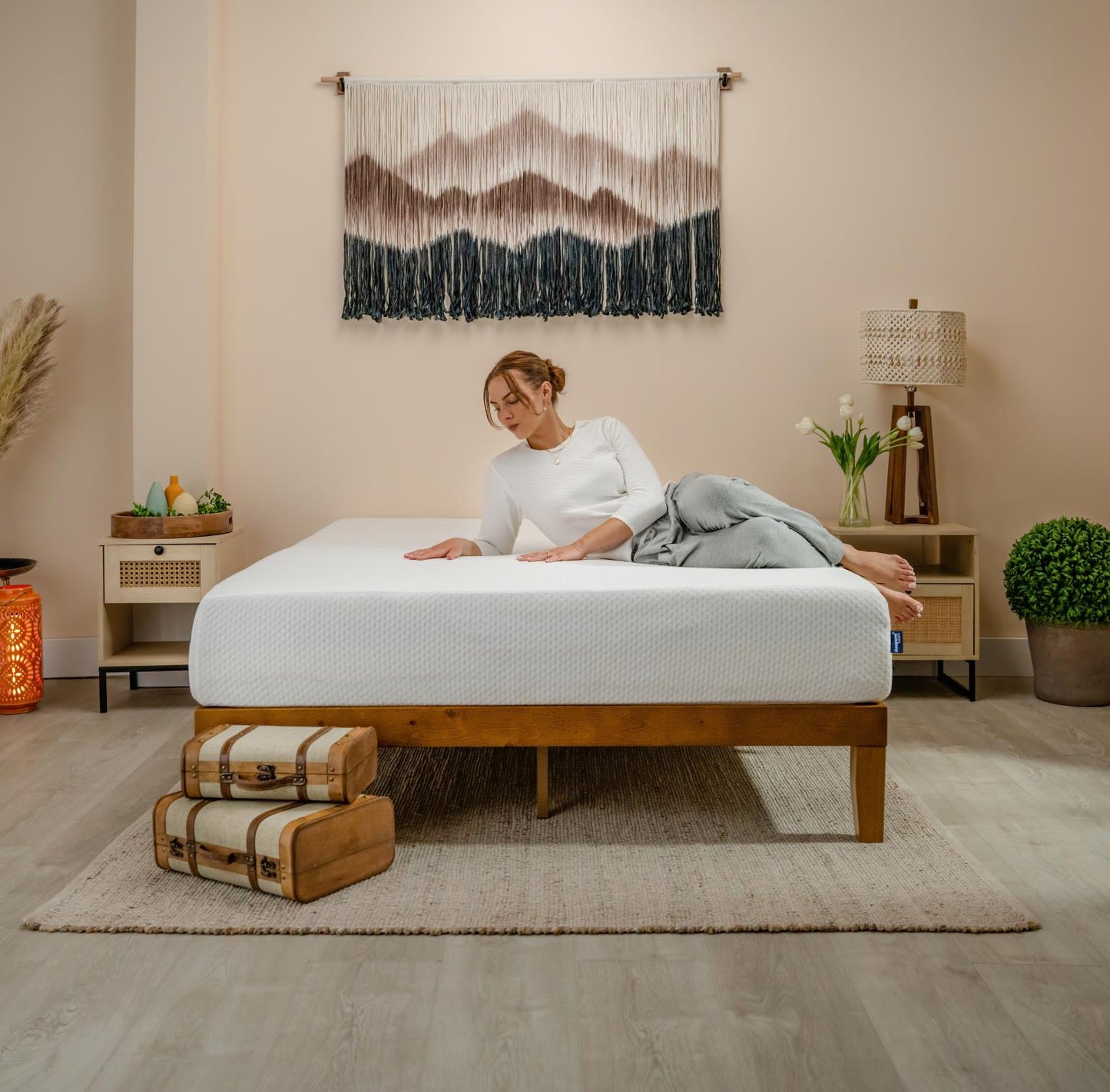 Green Tea Cooling Memory Foam Mattress