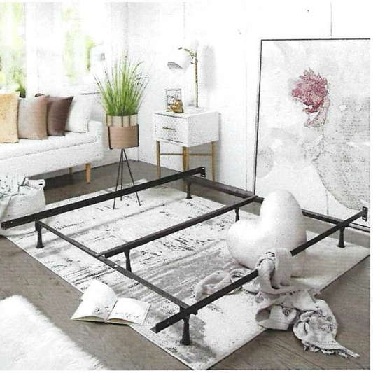 Metal Bed Frame with 2 Center Supports