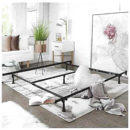 Metal Bed Frame with Center Support