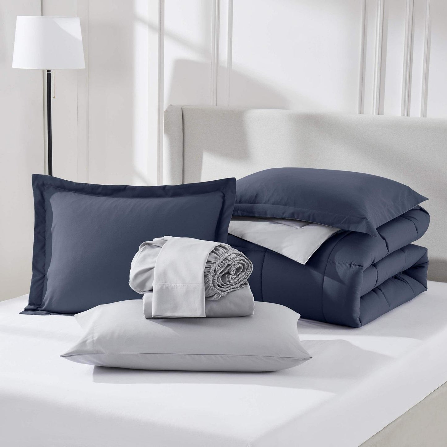 Reversable Bed-in-a-Bag Bedding Set