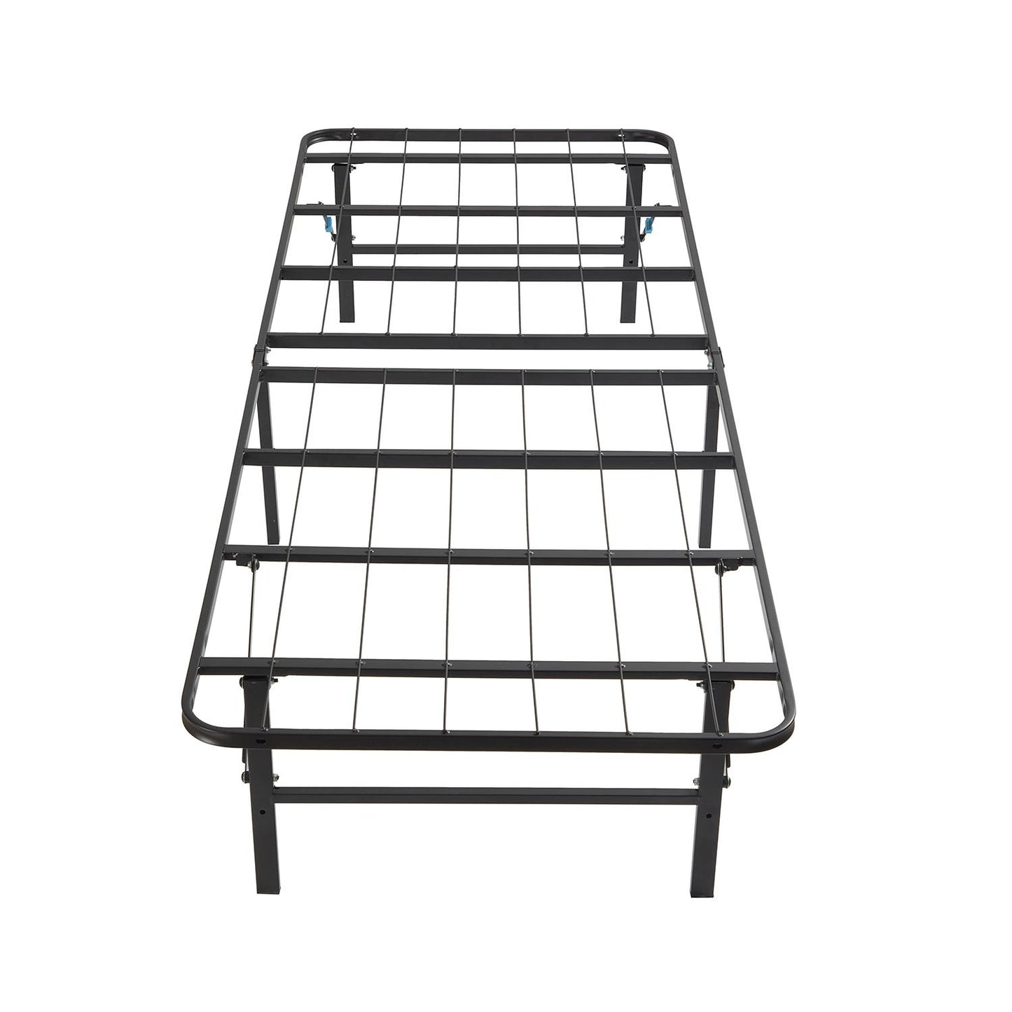 Foldable Metal Platform Storage Bed Frame