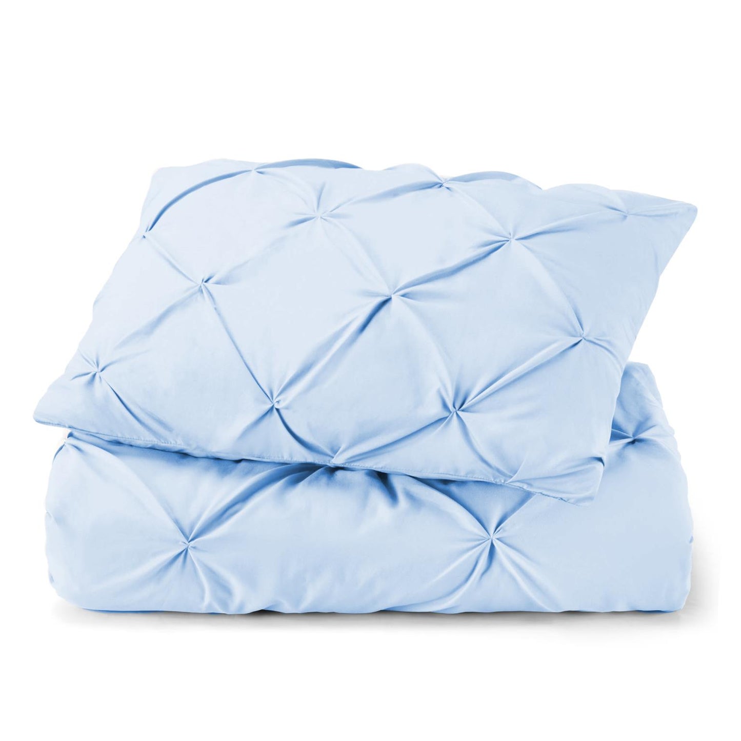 Tranquility® Pinch Pleat Comforter with Matching Pillow Shams