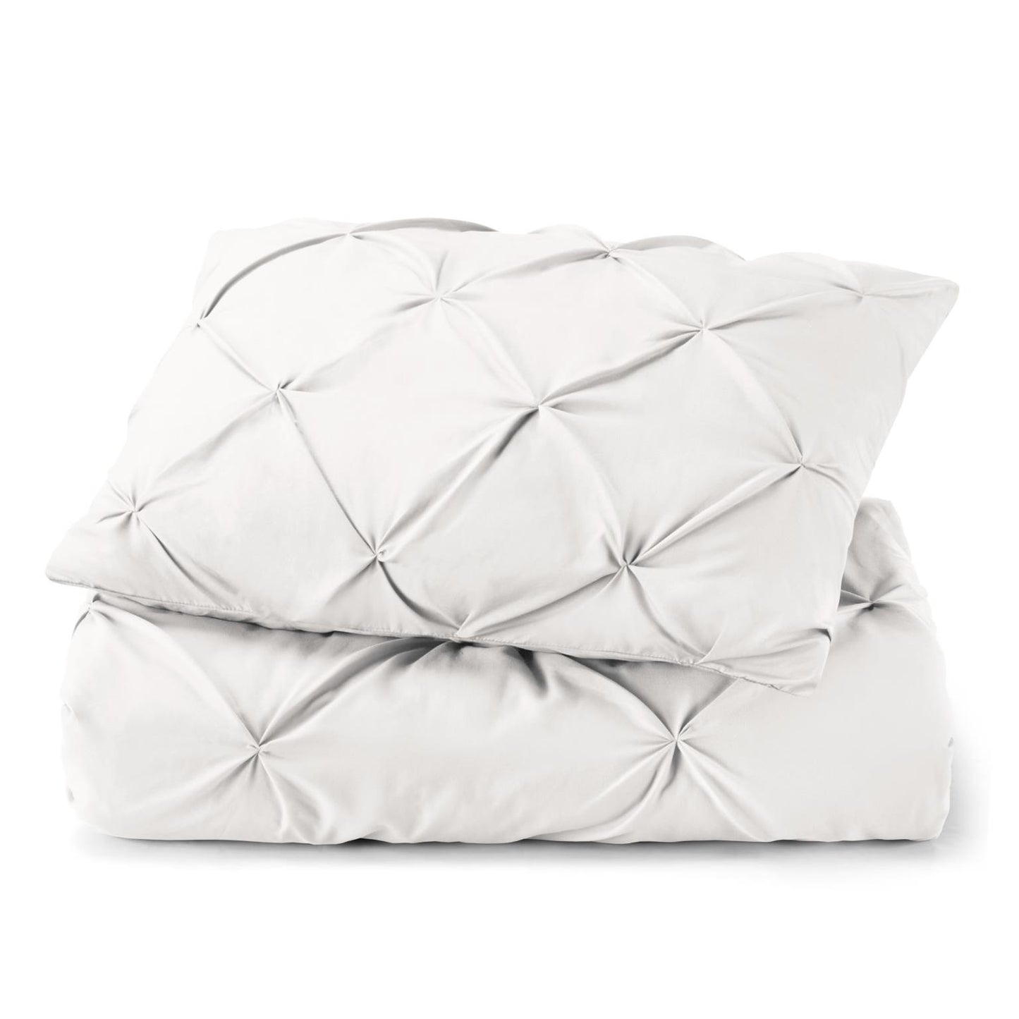Tranquility® Pinch Pleat Comforter with Matching Pillow Shams
