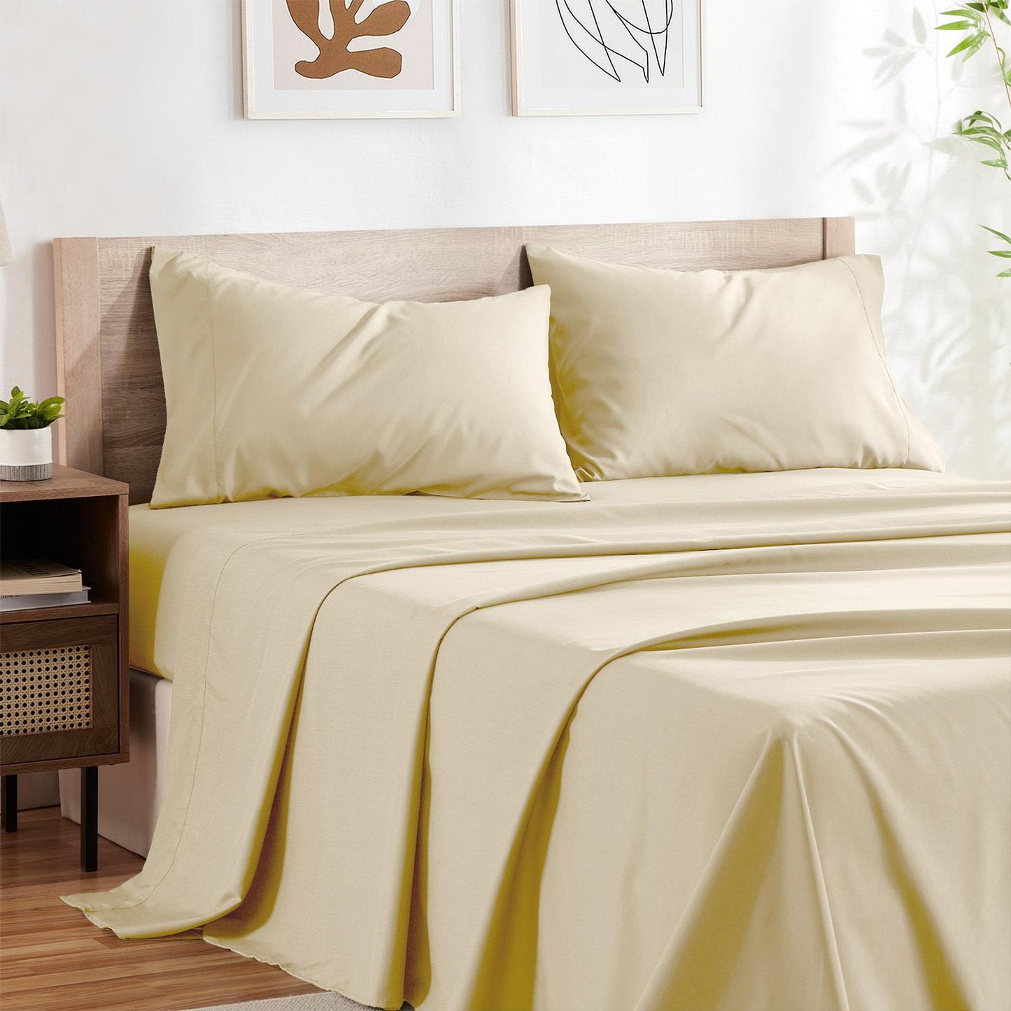 Bamboo 4-Piece Sheet Set